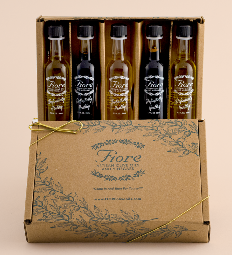 Savory FIORE Gift Pack FIORE Artisan Olive Oils & Vinegars