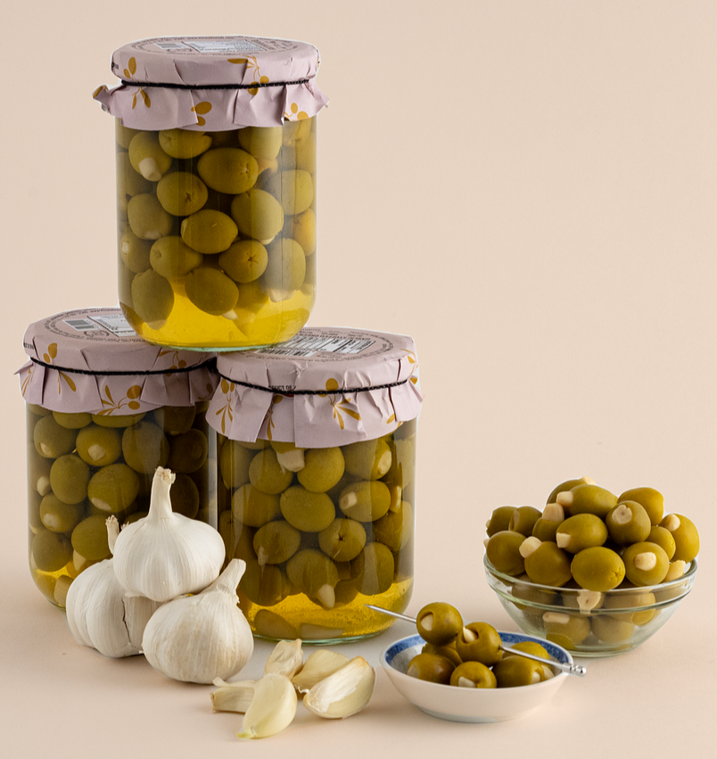
                  
                    Garlic Stuffed Manzanillo Olives
                  
                