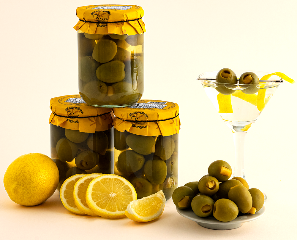 Lemon Stuffed Gordal Olives