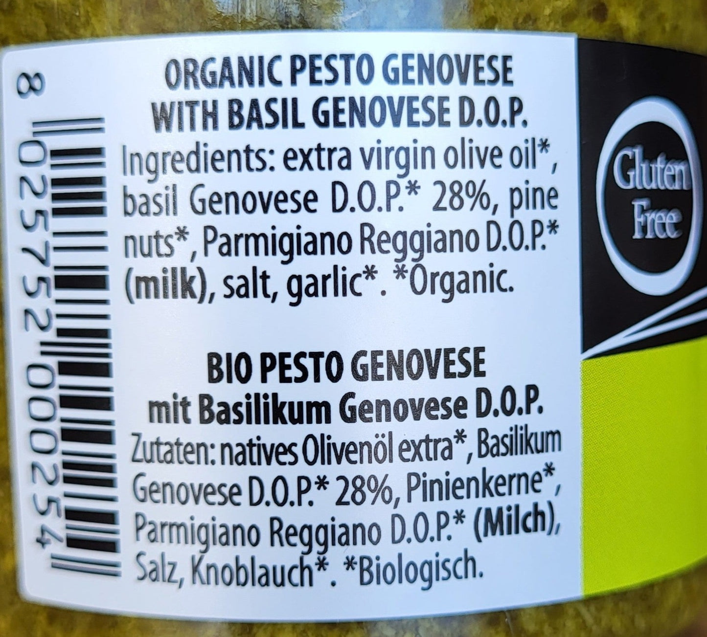 
                  
                    Organic Pesto Genovese D.O.P.
                  
                