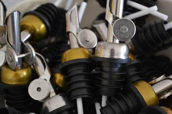 Pour Spouts — Gold or Stainless